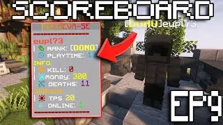 How to create a Minecraft server with plugins on Aternos [SCOREBOARD] EP9