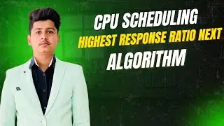 HRRN Scheduling Algorithm Explained 👨‍💻 | Highest Response Ratio Next | TAT, WT, Gantt Chart