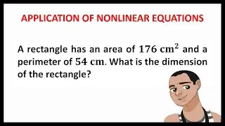 FINDING DIMENSION OF RECTANGLE WITH GIVEN AREA AND PERIMETER