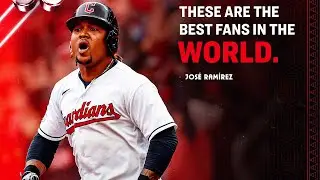 Cleveland Guardians vs Tampa Rays, Jose Ramirez Home Run! 2-1 Cleveland Guardians in MLB Playoffs!