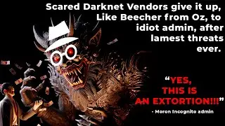 Incognito Darknet Admin Extorts Darknet Vendors: With Nothing - Many Cave.