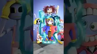 The perfect swipe challenge! THE AMAZING DIGITAL CIRCUS Animation (Perfect Outlines) 