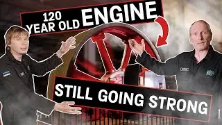 How to Run a 120 Year Old Steam Engine |  Here's the Thing... About the Burnley Mill Engine