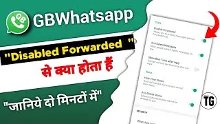 what is disabled forwarded in gb whatsapp | gb whatsapp forward message settings