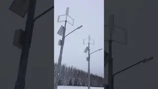 Автономные опоры освещения для освещения пешеходных переходов Трасса М7