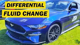 Mustang S550 Rear Differential fluid change
