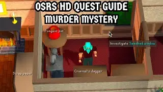 [OSRS HD Quest Guide] Murder Mystery
