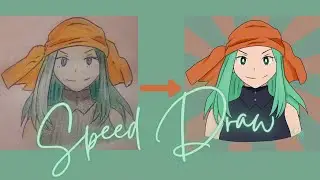 Ms. Joke—Paper to Digital—Speed Draw
