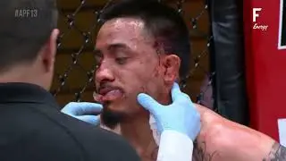 INSANE BRAWL! ZHIIAN SULIEV VS JORGE GARCIA | #APFC13 #FULLFIGHT #MMA