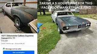 GOING TO CHECK OUT A FIND ON FACEBOOK MARKETPLACE
