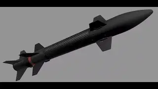 Active attitude control two-stage rocket