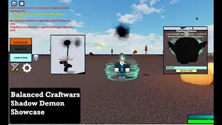 Roblox Balanced Craftwars Shadow Demon Showcase
