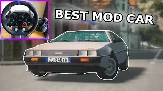 Delorean DMC-12 with Logitech G29 | BeamNG Drive