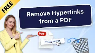How to Remove Hyperlink from PDF for Free