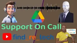 How Upload file Or Folder In Google Drive. How to make Link. Give Support On Call. #findretech