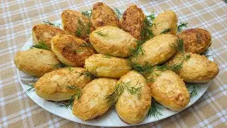 КАРТОПЛЯНІ ЗРАЗИ З ЯЙЦЕМ ТА ЗЕЛЕННЮ