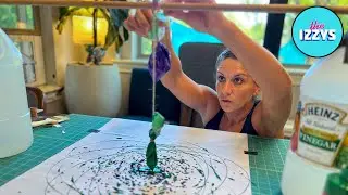 Pendulum Art: SUPER Easy to Make and Really Pretty!