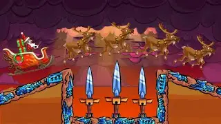 Hill Climb Racing: SLEIGH on SUPER HIGHWAY 13578m