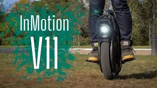 Обзор InMotion V11. Первое моноколесо с подвеской!