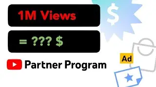 1 000 000 Views! How much $$$ YouTube paid me??