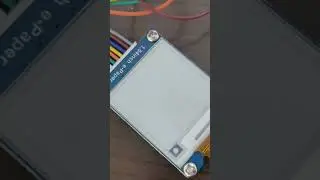 Espruino e-paper display driver