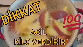 Acil Zayıflamam Lazım Diyenler Size Hızlı Kilo Vermenin Yolu/ Tarçınla Haşlanmış Limon Tarifi