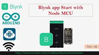 00 Start with Blyk app and Node MCU |Button with LED|