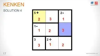 Kenken UAE- How to Solve a Kenken Puzzle Tutorial