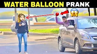 Throwing Water Balloons From Car | Part 2 | Prakash Peswani Prank |