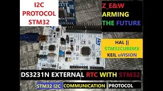 IMPLEMENTATION OF  I2C IN STM32 USING DS3231N EXTERNAL RTC