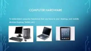 Welcome to the Computer Hardware (CIS 130) Online Course