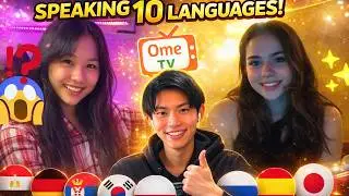 GREATEST Reactions When I Speak Their Native Language! - OmeTV