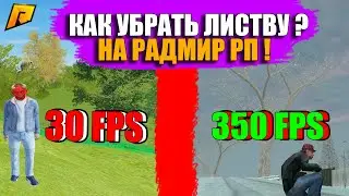 КАК УБРАТЬ ЛИСТВУ С ДЕРЕВЬЕВ на РАДМИР РП (RADMIR RP)