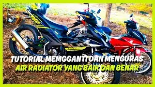 Cara Mengganti Air Radiator Motor Yang Benar || cara menguras air radiator motor|mx king 150