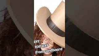 Top Hat cardboard craft tutorial #tophat #diyhat #cardboardhat # #hattutorial #cardboardcrafts