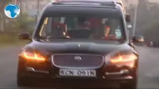 Expensive cars which carried DANIEL MOI'S BODY  from lee funeral home to Wilson Airport