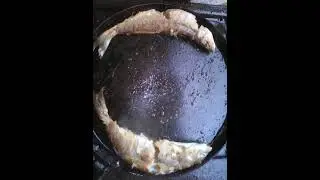 Самый вкусный жареный хариус