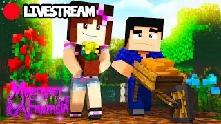 [Live] TRABALHANDO NA VILA DAS FADAS! - Minecraft Fantasia #17 