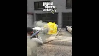 Evolution of Car explosion through rocket launcher in GTA series 