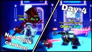 Grinding Nightmare Hunt Until Day 7 in Anime Adventures! Day 4  | Roblox