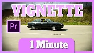 Premiere Pro: Vignette in unter 1 Minute erstellen