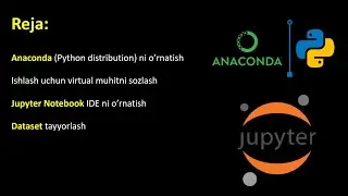 3.1 Linear Regression with one feature| Coding #1 | ML darslari (O'zbek tilida)