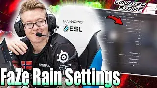Rain Cs2 Settings 2025 - Sensitivity, Dpi, Crosshair & Setup