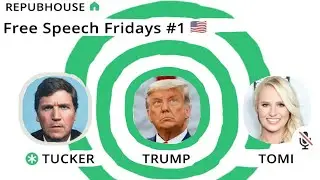 Trump on Clubhouse rapping with Tucker Carlson