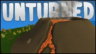 HUGE VOLCANO BASE! (Unturned Building)