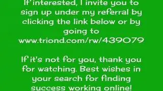 Earn Money Writing On Triond.com