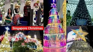 #Singapore Christmas I Orchard Road, Marina Bay Sands, Jewel Changi Airport #christmas #decoration