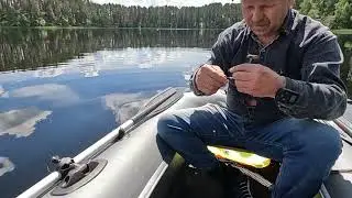 Рыбалка на Боровом. Костëр, чай, кружки на щуку. Просто отдых. 