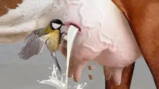 يقتل البقر من أجل عشقه للحليب😱