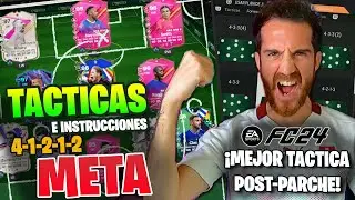 ⚽ FORMACION en EAFC 24: LA MAS CHETADA | MEJOR TACTICA E INSTRUCCIONES POSTPARCHE